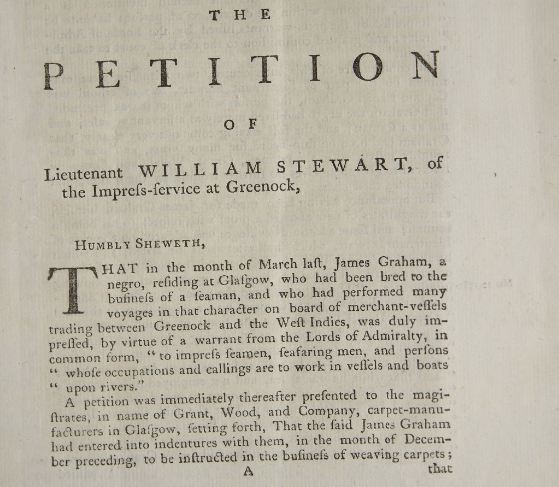 Stewart v. Graham 1782