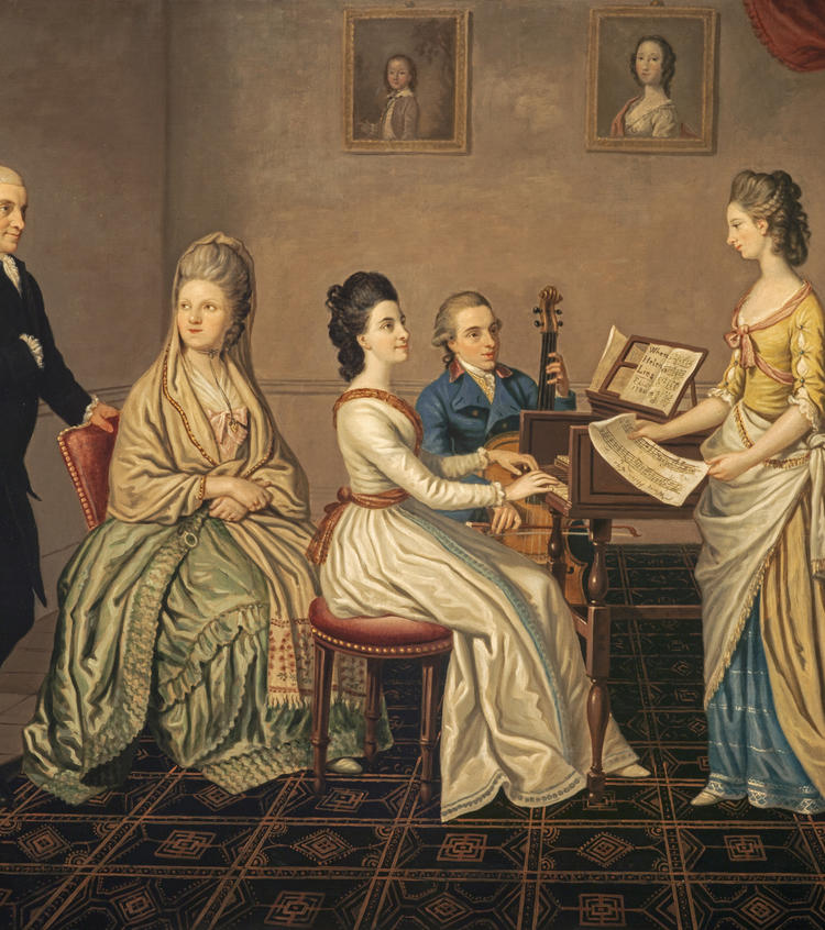 James Erskine, Lord Alva (1722 - 1796) and his family